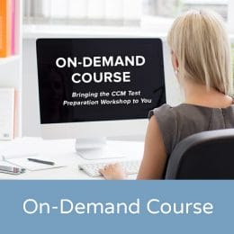 On-Demand CCM Prep Course